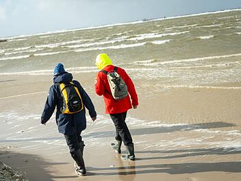Sturm an der Nordsee