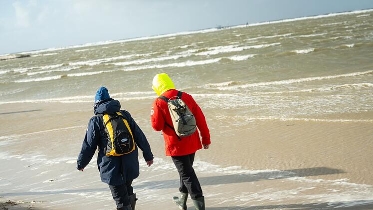 Sturm an der Nordsee