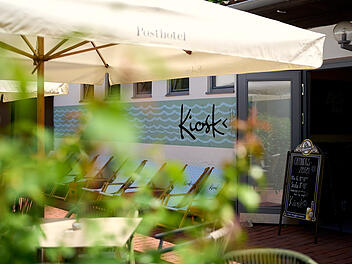Kiosk 1955 im Freibad Wirsberg