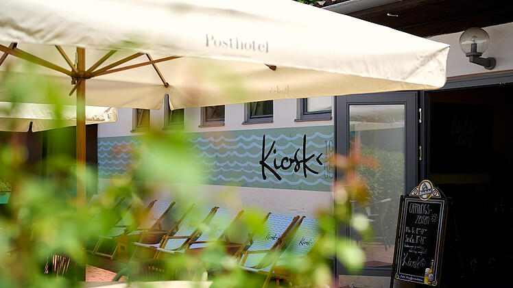 Kiosk 1955 im Freibad Wirsberg