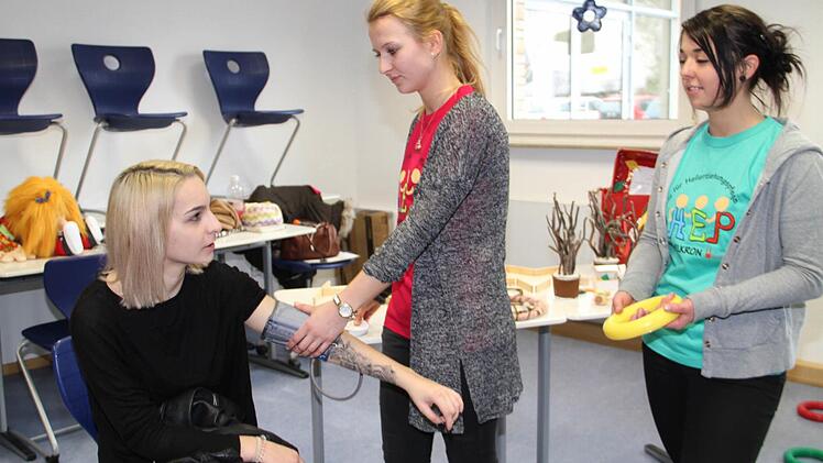 Großes Interesse bestand auch bei den Gesundheitsberufen.