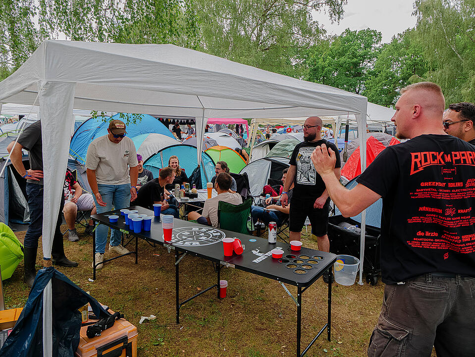 4 Tage Camping, 3 Tage Konzerte