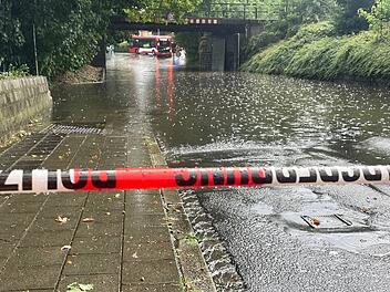 Unwetter in Nürnberg: Unterführung in Zerzabelshof erneut überflutet