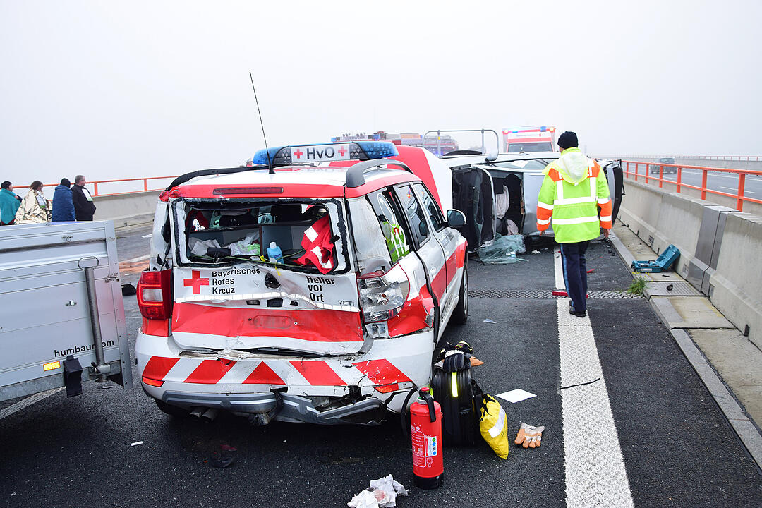 Glatteisunfall auf A 7