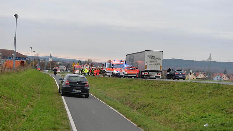 Es kam zum Rückstau. Foto: Ronald Rinklef