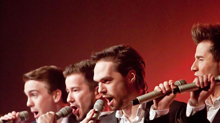 Impressionen vom Gastspiel der "12 Tenors" in Coburg.Foto: Jochen Berger