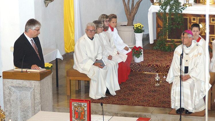 Festgottesdienst 1000 Jahre Kemmern. Foto: Johannes Michel