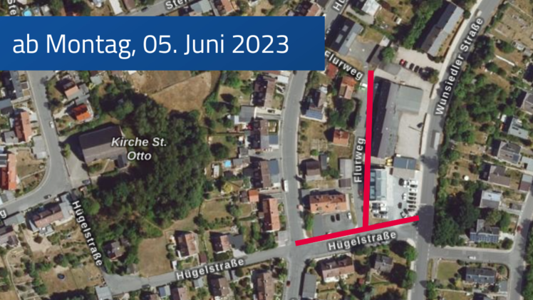 Hof: Wasserleitung wird erneuert - Verkehrsbehinderungen in zwei Stra&szlig;en m&ouml;glich