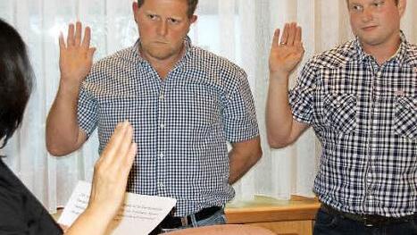 Die Bürgermeister-Stellvertreter: Thomas Schlee und Christian Beierlieb. Foto: Ralf Kestel