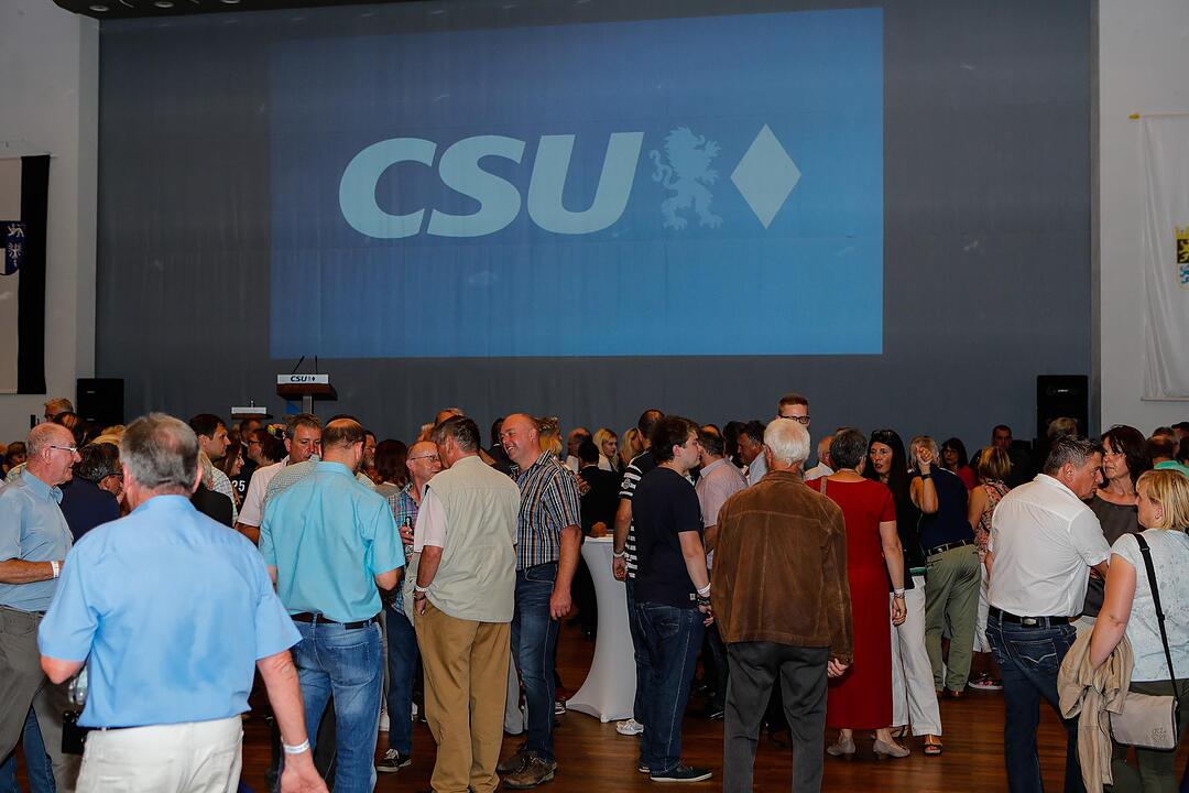 Wahlkampf der CSU - Karl-Theodor zu Guttenberg in Kulmbach