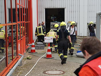 Gefahrguteinsatz in Ansbach