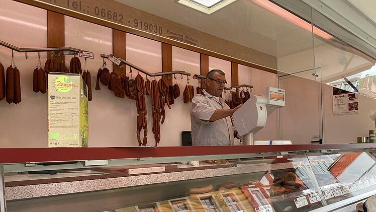 Nach einem Jahr Pause war wieder Regionalmarkt in Bad Brückenau.