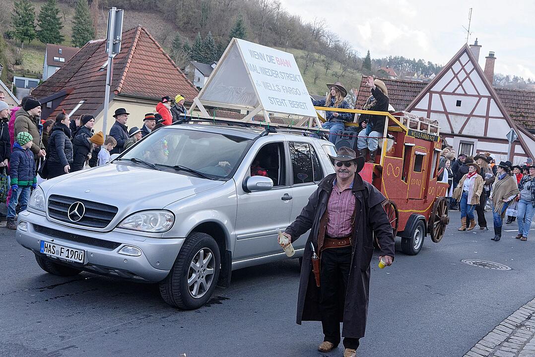Der Jubiläumsumzug am Faschingsdienstag