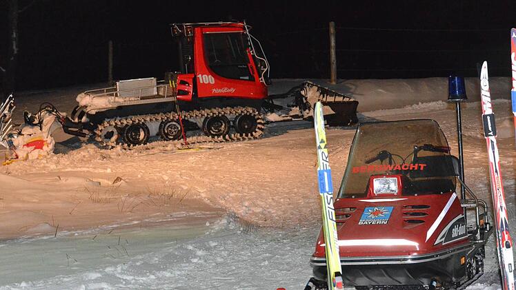 Nachtskisprint beim WSV Oberweißenbrunn. Foto: Jürgen Schmitt