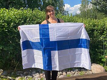 Janina Reutlinger lebt seit fast 15 Jahren in Finnland. Bei der Europameisterschaft kann sie sowohl das deutsche als auch das finnische Team anfeuern.