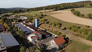 Das Betriebsgebäude der Paltian Treppenbau GmbH.