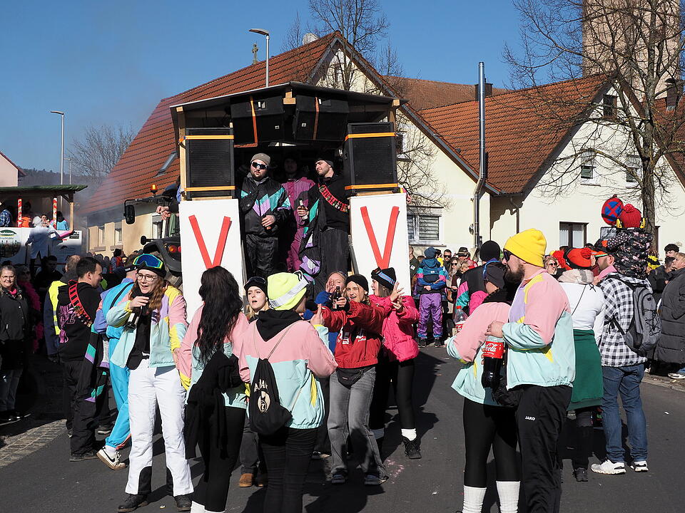 Buntes Faschingstreiben in Unterfranken!