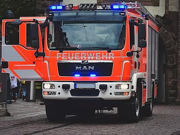 E-Auto brennt im Kreis Schweinfurt