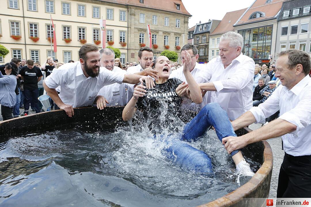 Gautschfeier 2015 der Mediengruppe Oberfranken in Bamberg