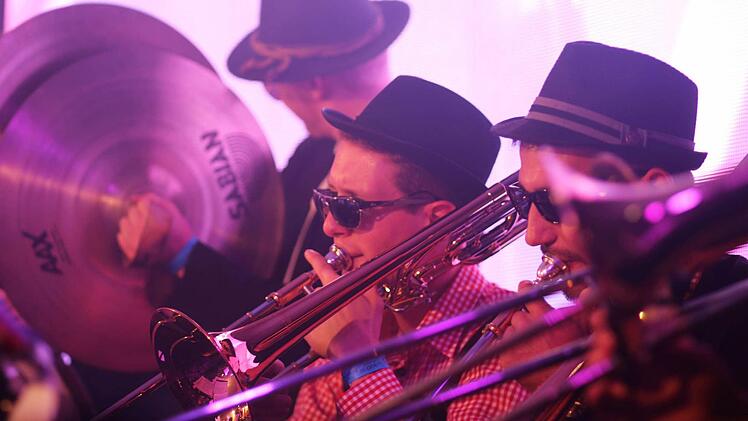 Impressionen vom "Oktopafest" mit der "Original Prinz Albert Blasmusik" in Coburg.Foto: Jochen Berger