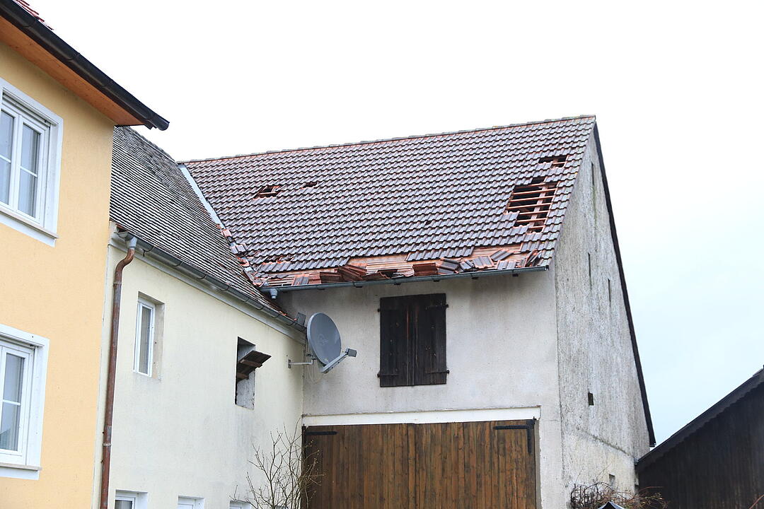 Sturmtief Burglind saust durch den Landkreis Bamberg
