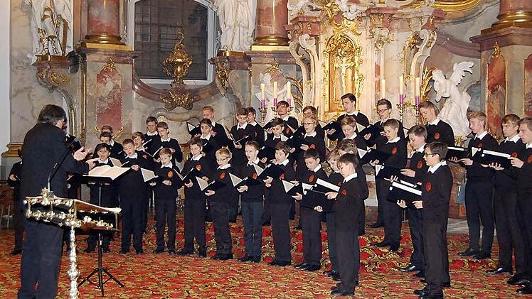 Eine Sternstunde der Vokalmusik präsentierten die Augsburger Domsingknaben in der Basilika Vierzehnheiligen.  Foto: Andreas Welz
