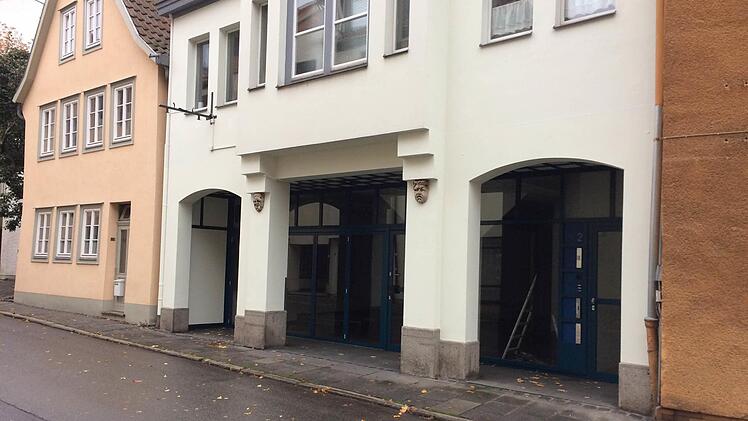 Geschlossen: die "Galerie" in der Webergasse Fotos: Oliver Schmidt