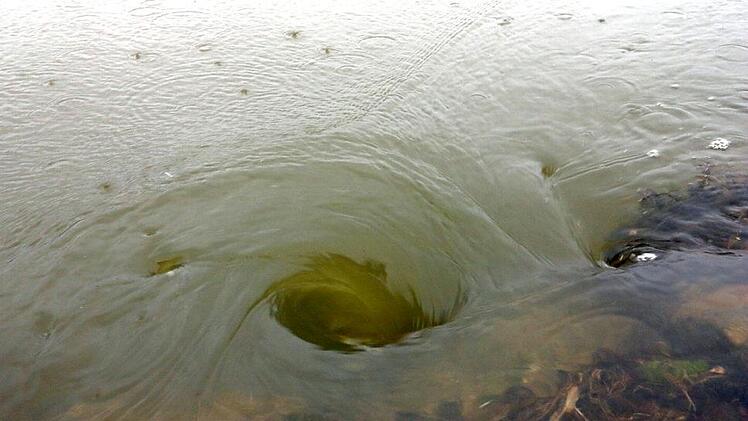 Für Beunruhigung sorgten die steigenden Pegel am Wochenende nicht nur in Kersbach: Auch in Kirchehrenbach, wo das Wasser der Wiesent (Bild) über das Ufer trat, weckte der Regen Erinnerungen an das Hochwasser von 2007.  Foto: Josef Hofbauer