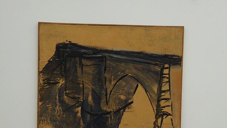 Malerei und Grafik von Robert Reiter präsentiert der Kunstverein Coburg in seiner großen Herbstausstellung.Foto: Jochen Berger