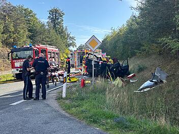 Mehrere Verletzte bei Unfall nahe Ipsheim