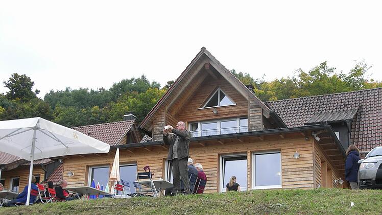 An der Thüringer Hütte treffen sich Wanderer und Ausflügler. Foto: Joachim Rübel