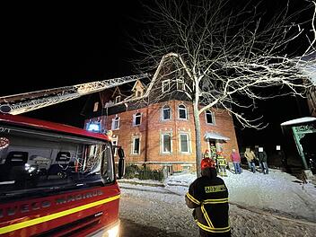 Brand in Coburg Wohnhaus ausgebrochen