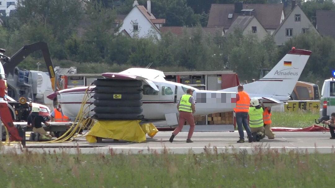 Cessna muss in Nürnberg notlanden - niemand verletzt
