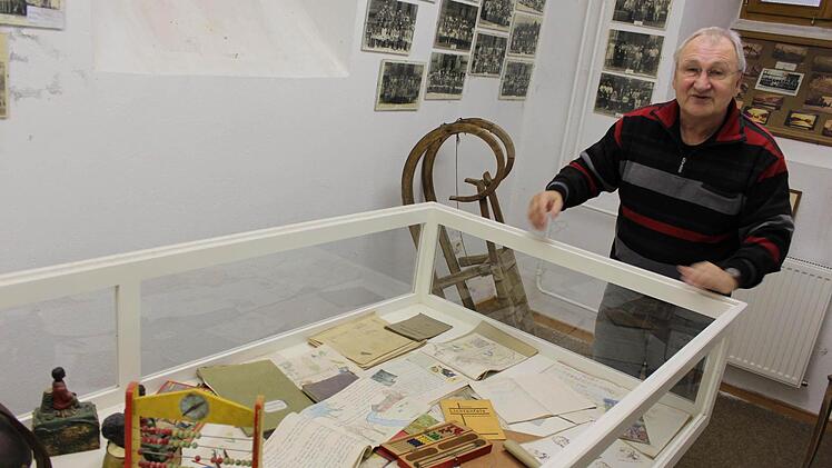 Willi Gutgesell im Schulmuseum