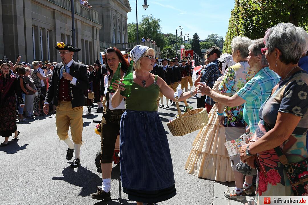 Rakoczyfest in Bad Kissingen mit Umzug; Foto: Barbara Herbst