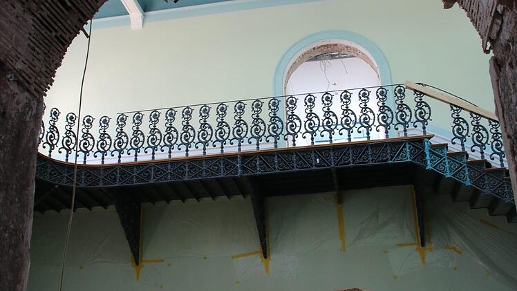 Eindrücke von der Baustelle Luitpoldbad. Foto: Ralf Ruppert