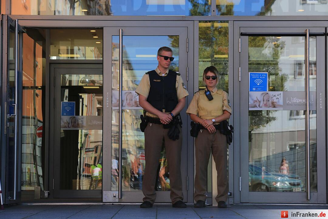 Verdächtige Person in Schweinfurter Stadtgalerie