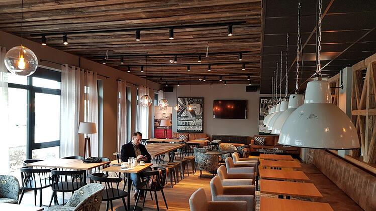 Das Restaurant des Hotels wird am Samstag eröffnet.