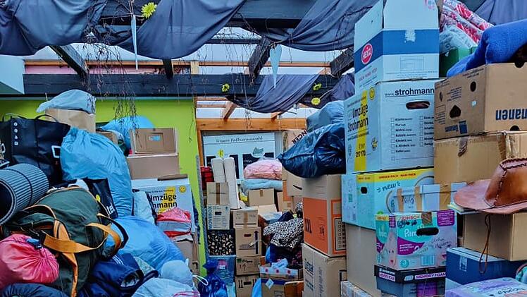 Erlangen: Abartiger Fund bei Sammlung für Ukraine - "das ist echt makaber"