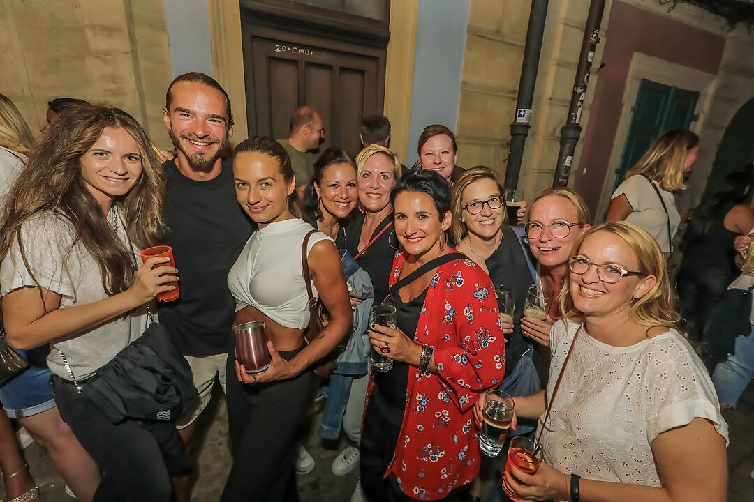 Endlich wieder Partystimmung im Sandgebiet