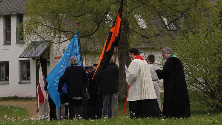 Bad Brückenau: Prozession zu Ehren des Stadtpatrons St. Georg. Foto: Ulrike Müller