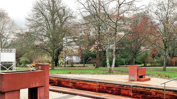 Das direkte Umfeld des Kneippbeckens soll gärtnerisch verschönert werden. Foto: Sigismund von Dobschütz