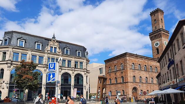 F&uuml;rth Rathaus U-Bahn