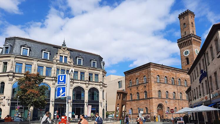 Fürth Rathaus U-Bahn