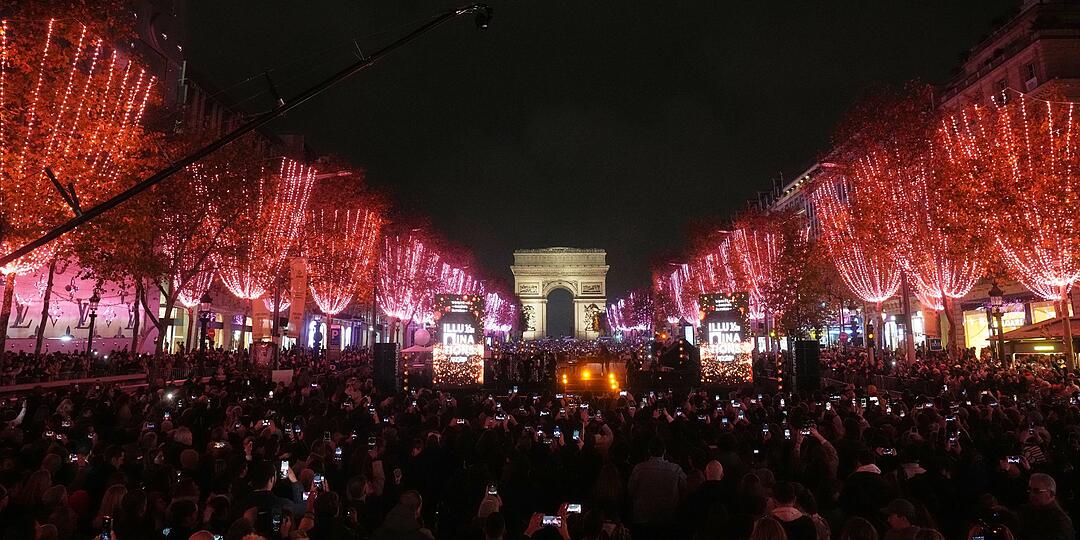 Vorweihnachtszeit in Paris