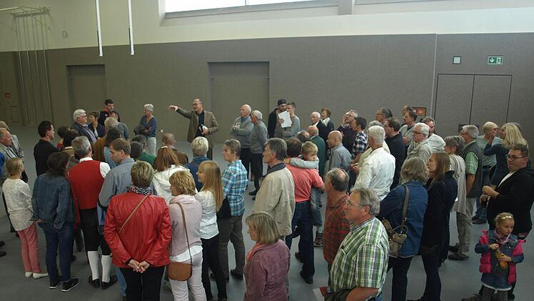 Einweihung der Wilhelm-Hegler-Halle. Foto: Stefan Geiger