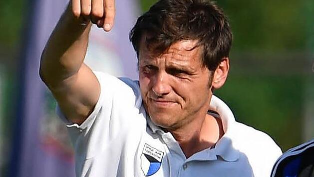 Michael Hutzler ist ab der kommenden Saison Trainer des FC Eintracht Bamberg. Bis M&auml;rz stand er gut sechseinhalb Jahr bei der SpVgg Jahn Forchheim an der Seitenlinie.  Foto: Sportfoto Zink