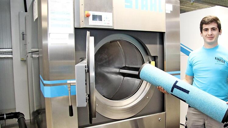 Shpresim Kastrati an seinem ersten Ausbildungstag Foto: Richard Sänger