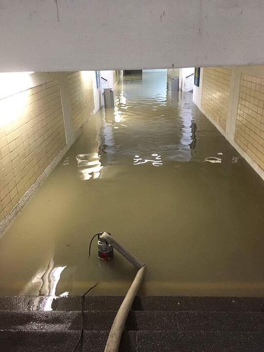 Unwetter: Überschwemmungen in Kulmbach und Kronach