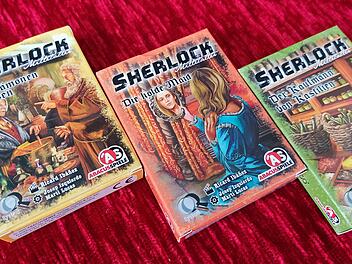 Sherlock Mittelalter - Rezension der drei schnellen Detektiv-Kartenspiele
